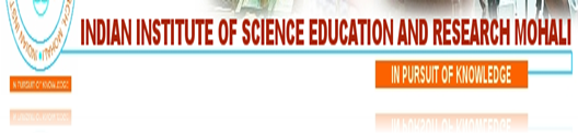 Indian Institute of Science Education and Research Mohali 