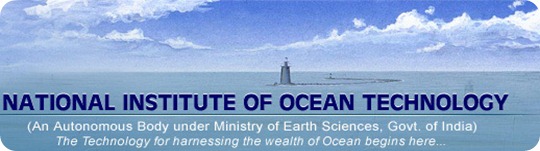 NIOT National  Institute of Ocean Technology 