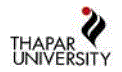 thapar university logo